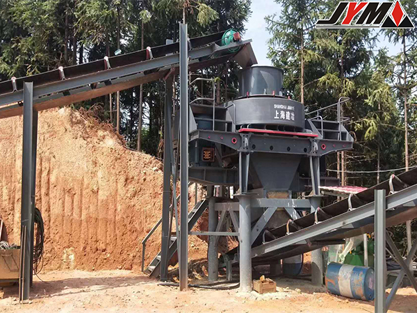 江西時產60t/h河卵石制砂機械生產線項目